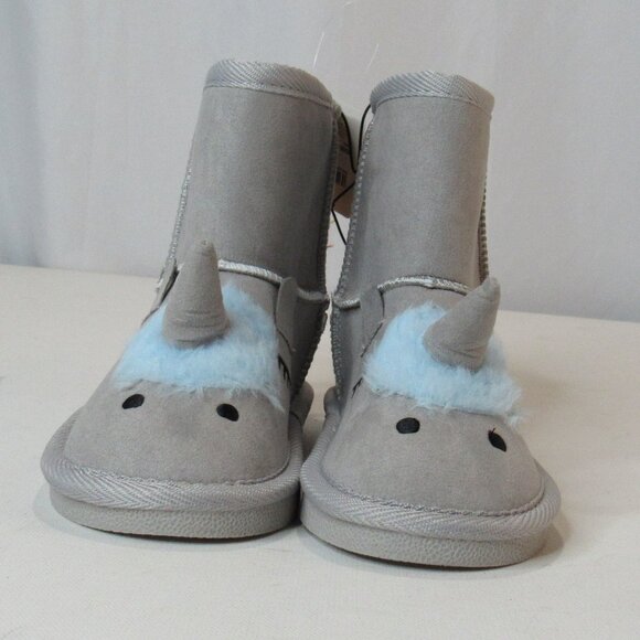 Thereabouts Little Girls Unicorn Quinn Flat Heel Winter Boots Toddler Size 9 - Picture 3 of 10